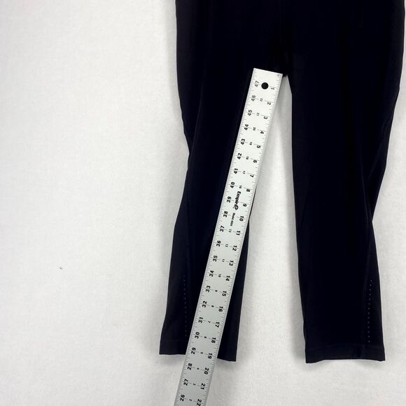 Lululemon Black Capri Leggings Ladies Size 8 - Picture 9 of 11